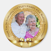 Aimant PHOTO bon marché, Favoris de l'anniversaire du Mar (Devant)