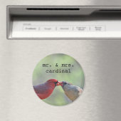 Aimant Photo cardinale masculine et féminine (In Situ (Lave-vaisselle))