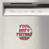 Aimant Photo customisée de votre chien (In Situ (Lave-vaisselle))