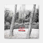 Aimant Photo d'art prétentieux (Devant)