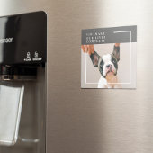 Aimant Photo de chien moderne | Devis de chien