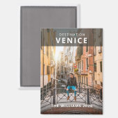 Aimant Photo de destination (Recto/Verso)