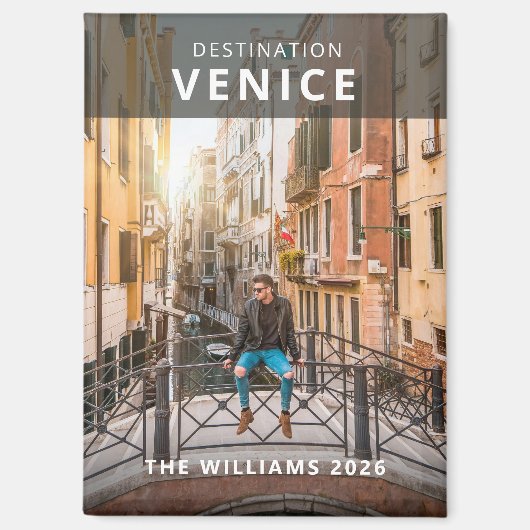 Aimant Photo de destination (Recto)