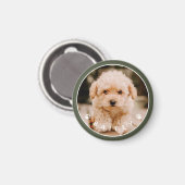 Aimant Photo de famille de paniers mignons (Recto/Verso)