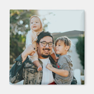 Aimant Photo de famille personnalisée