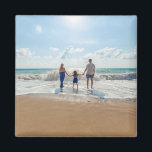 Aimant Photo de famille personnalisée<br><div class="desc">Photo de famille personnalisée Aimant personnalisé</div>
