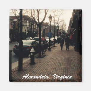 Aimant photo de la rue Alexandrie