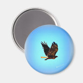 Aimant Photo de la torche rouge (Recto/Verso)