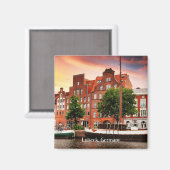 Aimant Photo de la ville de Lubeck Allemagne (Recto/Verso)
