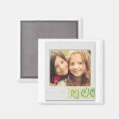 aimant photo de l'ami instagram (Recto/Verso)