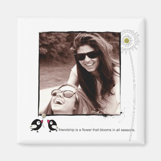 aimant photo de l'ami instagram (Devant)