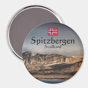 Aimant Photo de paysage de Svalbard