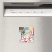 Aimant Photo de vacances de BUGS BUNNY™ (In Situ (Lave-vaisselle))