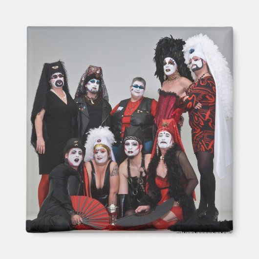 Aimant Photo de vacances de RR Sisters (Devant)