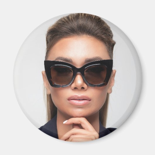 Aimant Photo d'entreprise promotionnelle moderne (Devant)