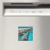 Aimant Photo des Maldives (In Situ (Lave-vaisselle))