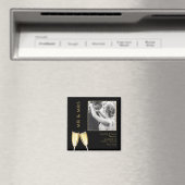 Aimant Photo élégante, Champagne Mariage (In Situ (Lave-vaisselle))