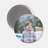 Aimant Photo Enfants (Recto/Verso)