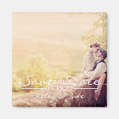 Aimant Photo Enregistrer l'aimant Date (Devant)