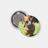 Aimant Photo et texte personnalisés (Recto/Verso)