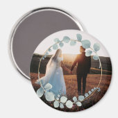 Aimant photo Eucalyptus argenté (Recto/Verso)