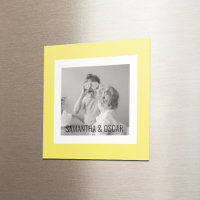 Photo Famille Moderne Jaune Simple Jolie Cadeau