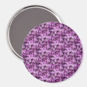 Aimant Photo Lilac | Demi-goutte Carrelée | (Recto/Verso)