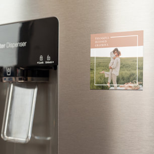 Aimant Photo moderne de Family Thankful