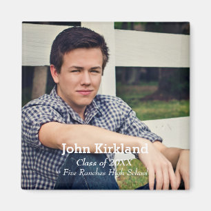 Aimant Photo moderne d'obtention du diplôme flexible