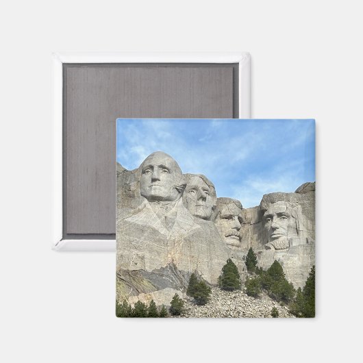 Aimant photo Mt. Rushmore (Recto/Verso)