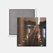 Aimant Photo murale des vétérans du Vietnam (Recto/Verso)