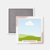 aimant photo personnalisé (Recto/Verso)