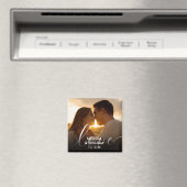 Aimant Photo personnalisé avec nom et date (In Situ (Lave-vaisselle))