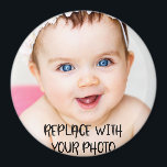 Aimant Photo personnalisée<br><div class="desc">Personnalisé créer un aimant unique...  télécharger votre propre photo sur cet aimant - les aimants frigo de Ricaso</div>