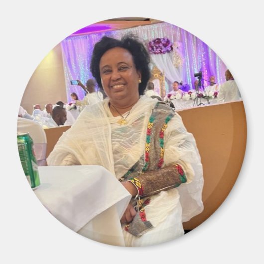 Aimant Photo personnalisée (Devant)