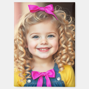 Aimant Photo personnalisée de l'enfant