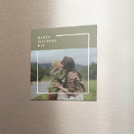 Aimant Photo personnalisée Fête des mères Cadeau<br><div class="desc">Faites de cette fête des mères une fête inoubliable avec notre cadeau photo personnalisé sur Zazzle! Célébrez le lien spécial entre vous et votre mère avec un souvenir sincère qu'elle chérira pour toujours. Il vous suffit de télécharger votre photo préférée, et nous créerons un produit sur mesure qui capture vos...</div>
