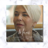 Aimant Photo personnalisée Hommage commémoratif funéraire