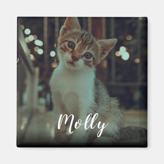 Aimant Photo personnalisée personnalisée (Devant)