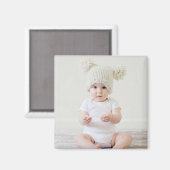 Aimant Photo personnelle personnalisée (Recto/Verso)