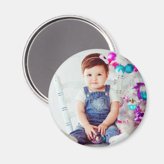 aimant photo pour bébé (Recto/Verso)