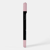 Aimant photo rose clair pour la remise des diplôme (Côté droit)