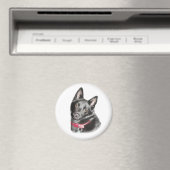 Aimant Photo Schipperke (In Situ (Lave-vaisselle))