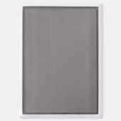 Aimant Photo & Simple Texte Blanc Style Moderne Keepsaké (Verso)