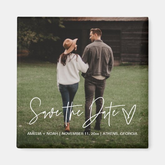 Aimant Photo SOFIA enregistrer l'aimant de date (Devant)