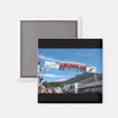 Aimant photo souvenir Ketchikan Alaska (Recto/Verso)