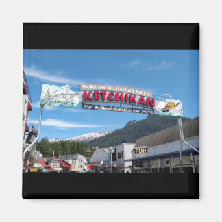 Aimant photo souvenir Ketchikan Alaska