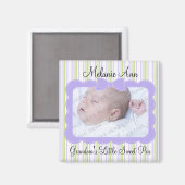 Aimant Photo Sweet Baby Pea (Recto/Verso)