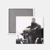 Aimant Photo vintage Amelia Earhart (Recto/Verso)