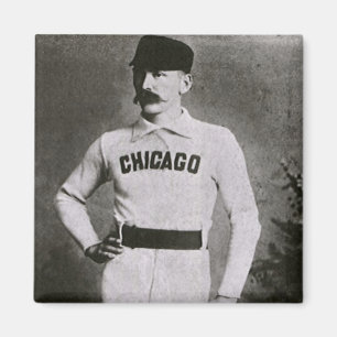 Aimant Photo vintage, joueur de baseball de Chicago Sport